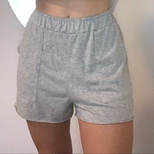 ROMWE gray shorts